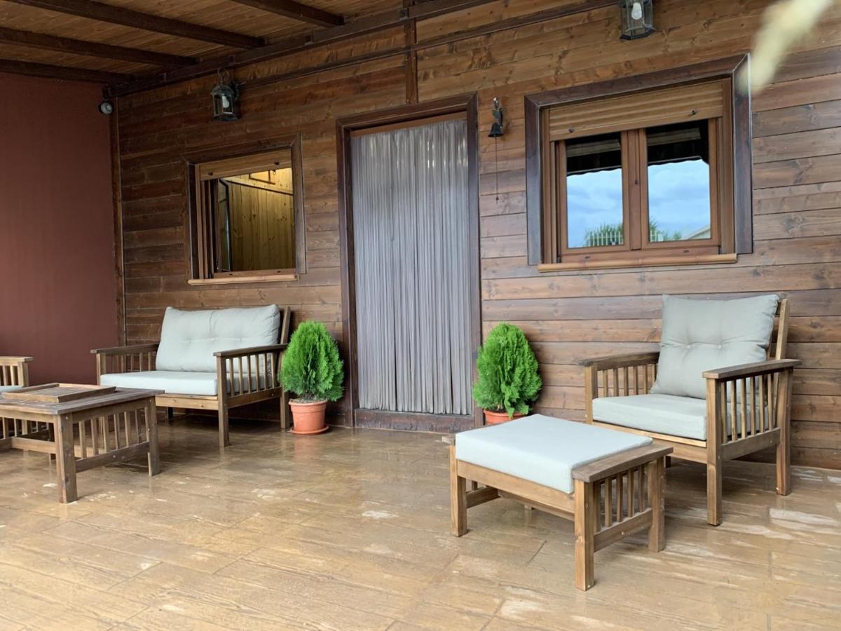 Casa Rural Alcala Cabana Del Herrero Alcala del Jucar Buitenkant foto